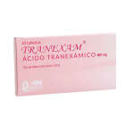 Tranexam 500 mg 10 Tabletas