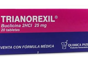 Trianorexil 25 mg 20 Tabletas