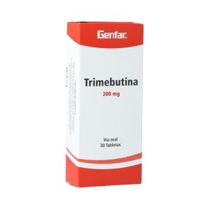 Trimebutina 200 mg 30 Tabletas Genfar