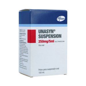 Unasyn 250 Mg/5 mL Suspension 100 mL