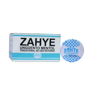 UNGÜENTO MENTOL ZAHYE 12 g 12 UNIDADES