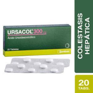 Ursacol 300 mg 20 Tabletas