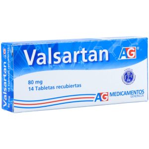 Valsartan 80 mg 14 Tabletas Ag
