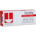Vedipal 450 Mg/50 mg 30 Tabletas