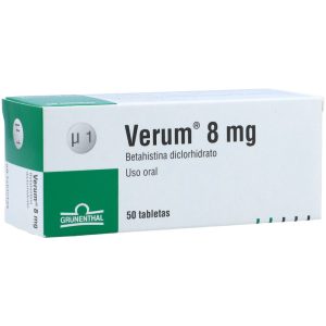Verum 8 mg 50 Tabletas