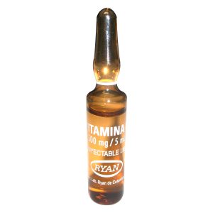 Vitamina C Ampolla Ryan 500 Mg 5 mL