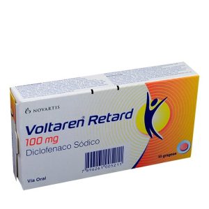 Voltaren 100 mg Retard 10 Grageas