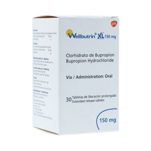 Wellbutrin Xl 150 mg 30 Tabletas