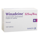 Winadeine 325/8 mg 100 Tabletas
