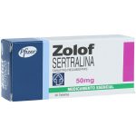 Zolof 50 mg 30 Tabletas