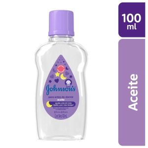 Aceite Corporal Bebé JOHNSON'S Para Antes de Dormir 100 mL