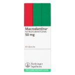 Macrodantina 50 mg 40 Cápsulas