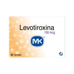Levotiroxina 150 Mcg 50 Tabletas MK