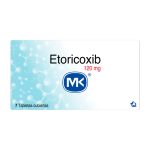 Etoricoxib 120 mg 7 Tabletas MK
