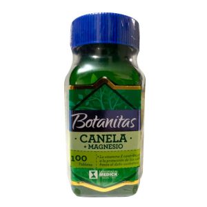 Canela + Magnesio + Vitamina E 100 Tabletas Medick