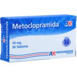 Metoclopramida 10 mg 30 Tabletas Ag
