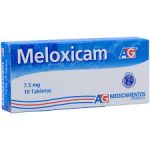 Meloxicam 7.5 mg 10 Tabletas Ag
