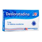 Desloratadina 5 mg 10 Tabletas Ag