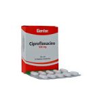 Ciprofloxacino 500 mg 10 Tabletas Genfar