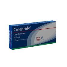Cinepride 500 mg 10 Tabletas