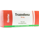 Trazodona 50 mg 50 Tabletas Wintrhop