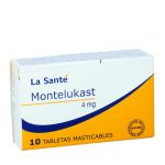 Montelukast 4 mg 10 Tabletas La Sante