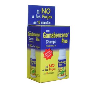 Champú Gamabenceno Plus 60 mL