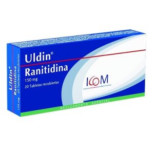 Uldin 150 mg 20 Tabletas Icom