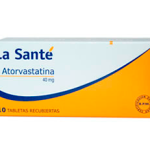 Atorvastatina 40 mg 10 Tabletas La Sante