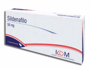 Sildenafil 50 mg 2 Tabletas Icom