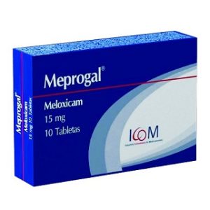 Meprogal 15 mg 10 Tabletas Icom