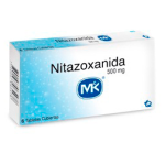 Nitazoxanida 500 mg 6 Tabletas MK