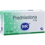 Prednisolona 5 mg 30 Tabletas MK