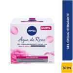 Gel-Crema Nivea Agua de Rosas con Ácido Hialurino 50 mL
