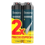 2 Desodorantes Rexona Men V8 en Spray 150 mL c/u Oferta