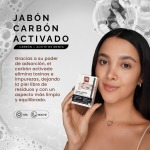 Jabón Pili Carbón Activado 100 g - Imagen 3