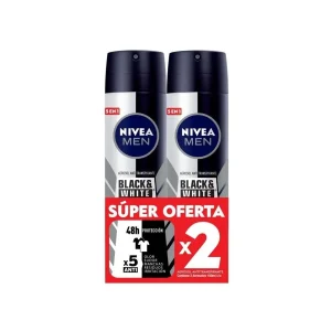 Desodorante Nivea Spray Black White Men 150 mL