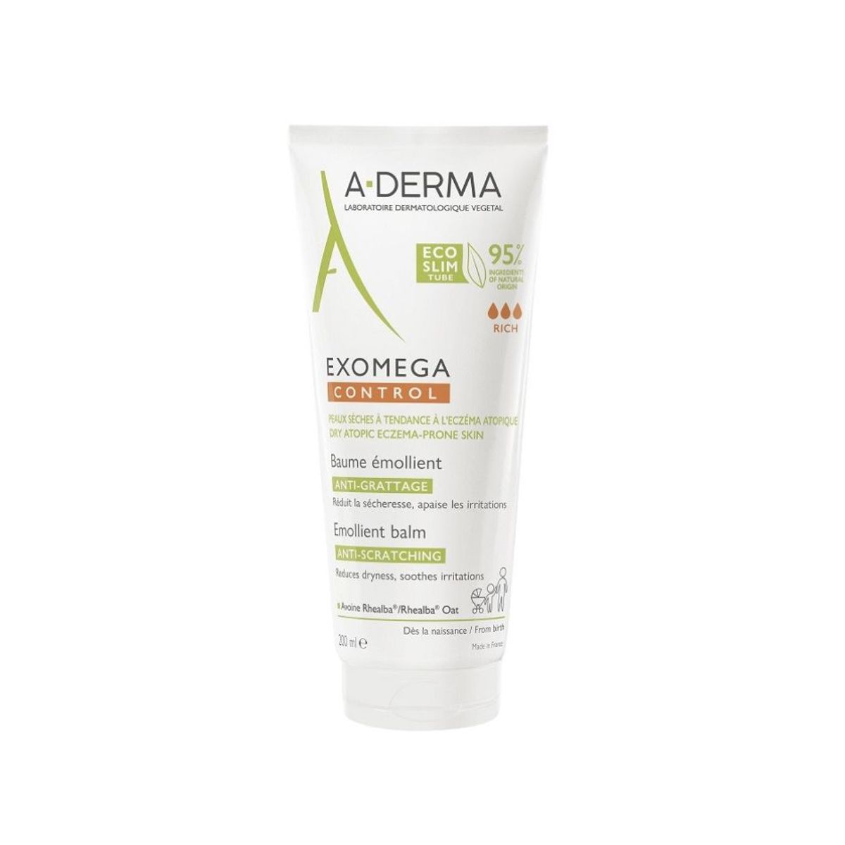 3282770149715 Exomega Control Aceite de Ducha 200 mL - Imagen 1
