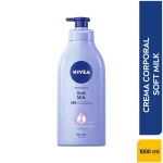 Crema Nivea Body Soft Milk Piel Seca 1000 mL