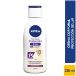 Crema Nivea Corporal con Proteccion Solar Fps15 220 mL