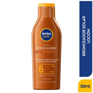 Bronceador Nivea Sun Golden Fps 6 200 mL