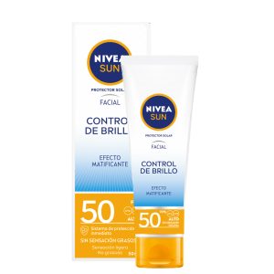 Protector Solar Nivea Sun Shine Control Anti-Brillo Spf50 50 mL