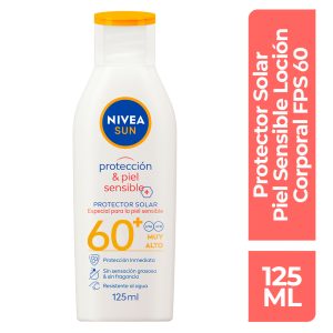 Bloqueador Nivea Sun Fps60 Ultra Sensible 125 mL