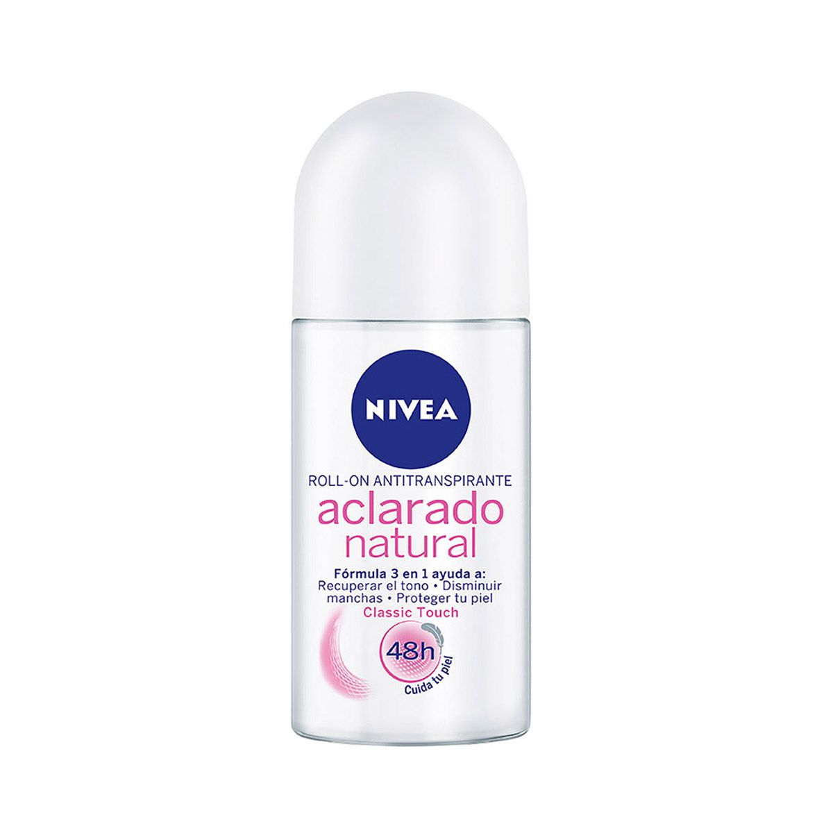 650727 (1) Desodorante Nivea Roll On Aclarado Natural 50 mL - Imagen 1