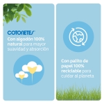 Copitos COTONETES JOHNSON’S® 150 Unidades - Imagen 2