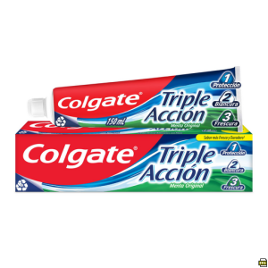 Crema Dental Colgate Triple Accion 150 mL