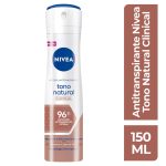 Desodorante Nivea Clinical Tono Natural Spray 150 mL