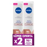 Desodorante Nivea Spray Clinical Tono Natural 150 mL Ofertas X2