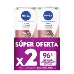 Desodorante Nivea Roll on Clinical Natural 50 mL Oferta X2