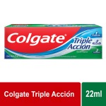 Crema Colgate 22 mL Triple Accion